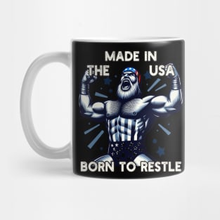 USA Wrestling Mug
